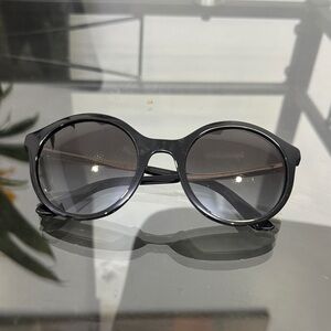 Dolce & Gabbana Glossy Black Sunglasses